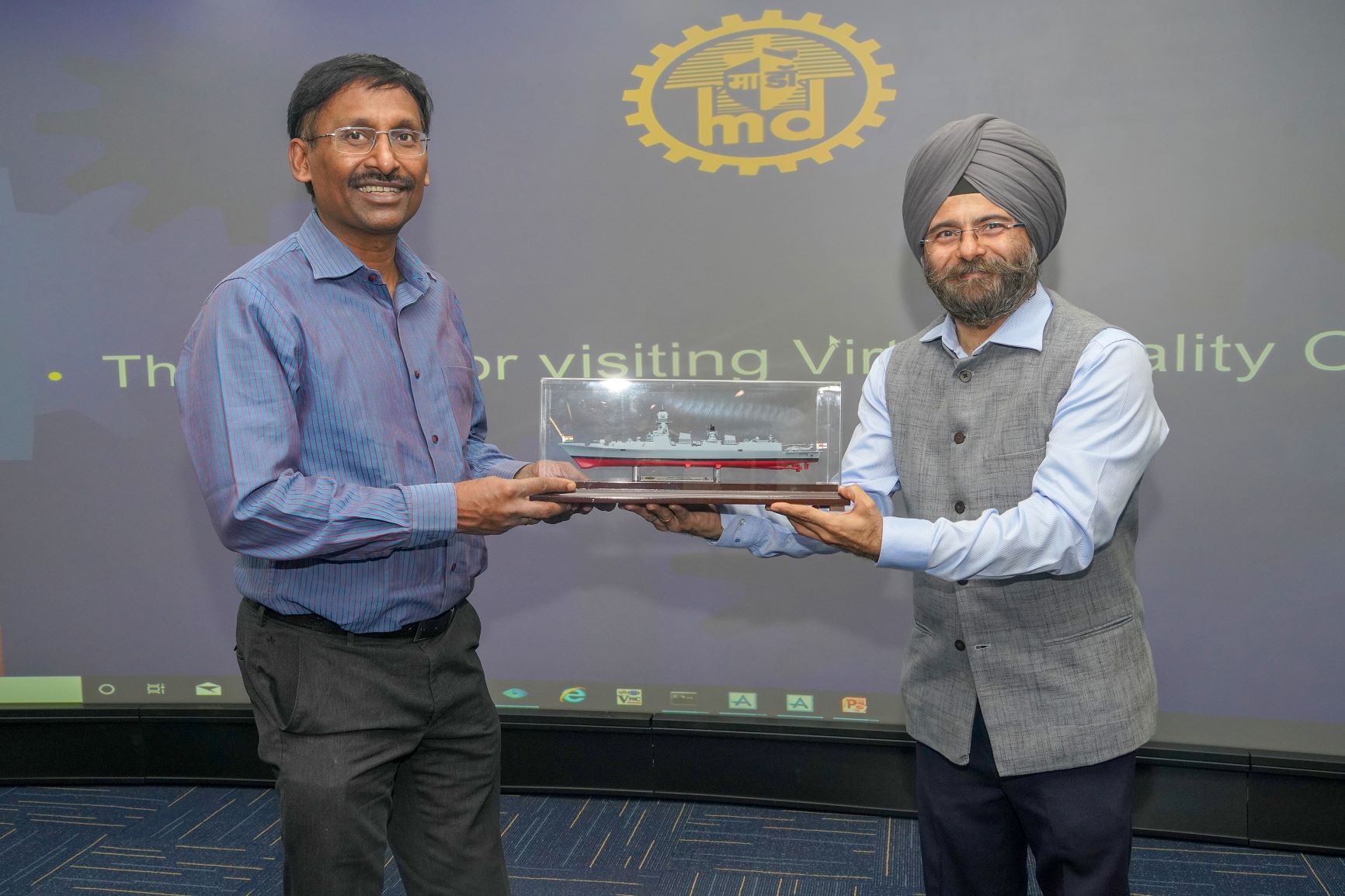 Visit Of Mr. T Natarajan, IAS, Additional Secretary, Defence Production & Mr. Rajeev Prakash, Joint Secretary, Naval Systems - 3rd Dec 2022123 - Image 12
